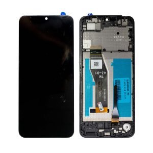 Frontal Tela Display LCD Moto E13 Original Com Aro (XT2345-1)